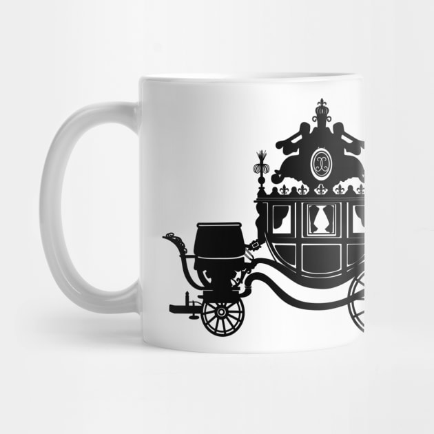 Silhouette of the coach for the coronation of Charles X by dreamtravel
